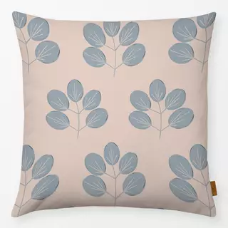 Kissen Blaue Blätter