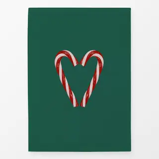 Geschirrtücher Candy Cane Heart