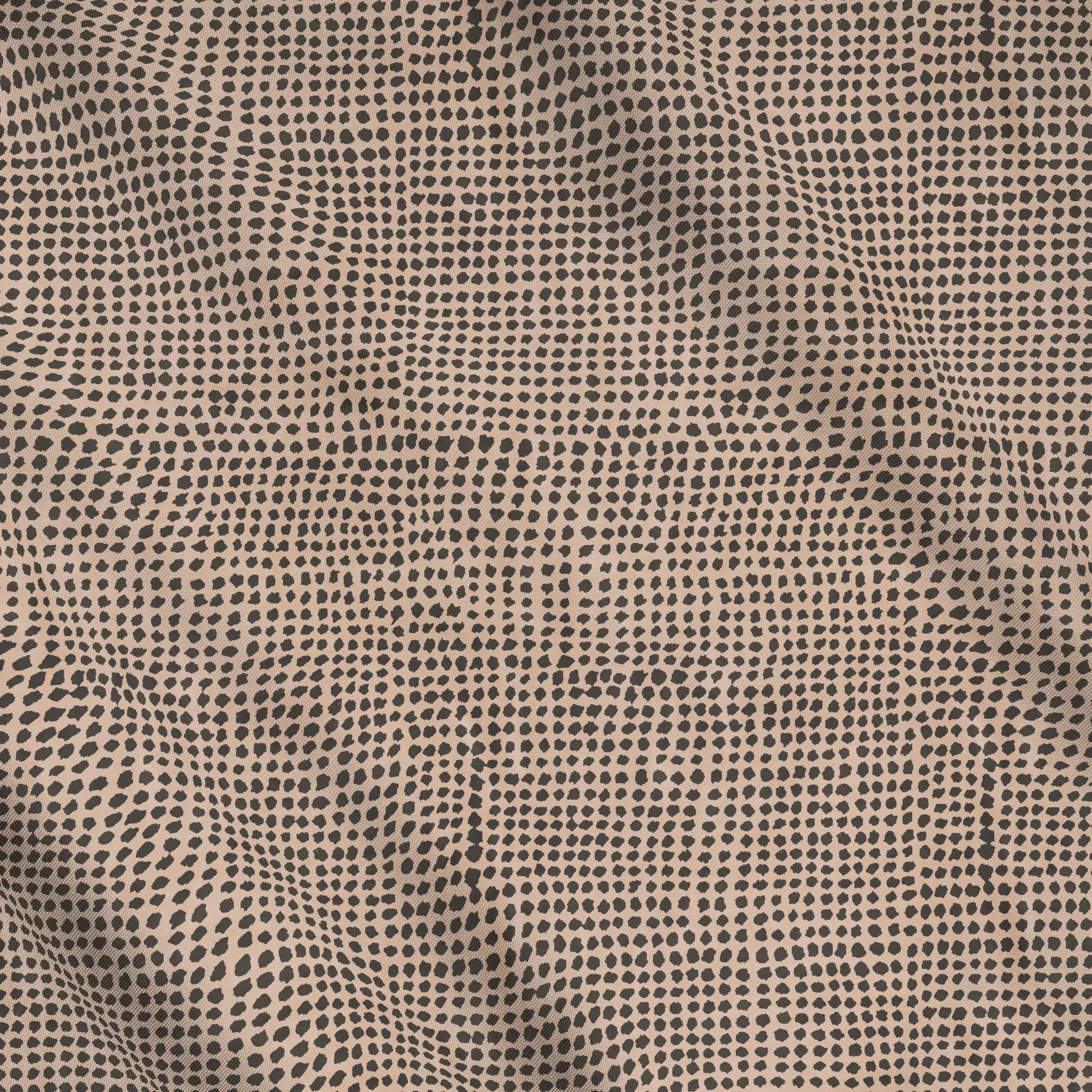 Meterware Dots Black - Symbole & Muster - von „Studio Kesse"; Natur, minimal, Punkte, beige, Dots, Herbst, Scandi, gepunktet...