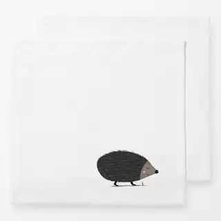 Servietten Igel auf Reisen