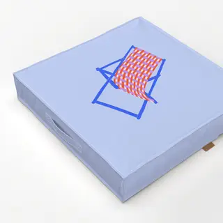 Bodenkissen Liegestuhl