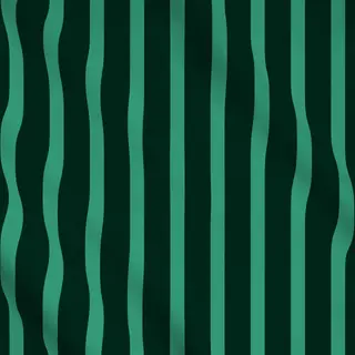 Meterware Stripes dark green