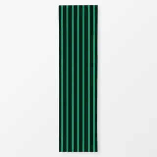 Tischläufer Stripes dark green