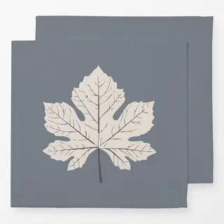 Servietten Herbstblatt