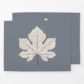 Tischset Herbstblatt