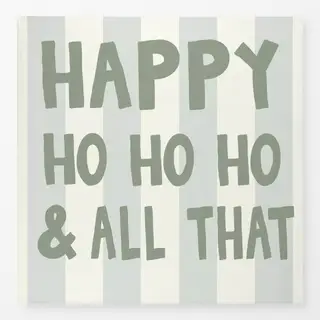 Tischdecke Cozy XMas Happy Ho Ho Ho