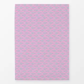 Geschirrtücher Coastal summer Sardinen rosa