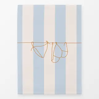 Geschirrtücher Bikini Summer Blue