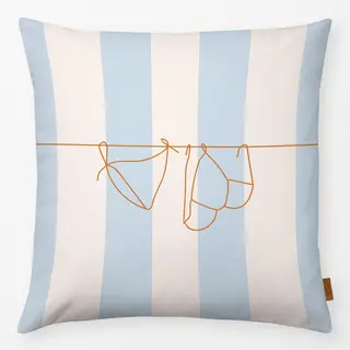 Kissen Bikini Summer Blue