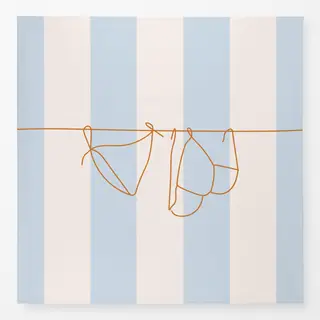 Tischdecke Bikini Summer Blue