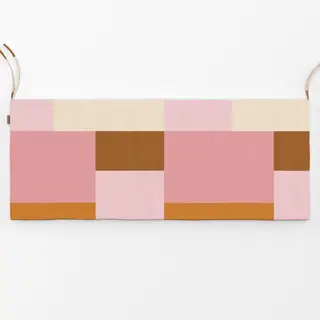 Bankauflage Patchwork Pura-Rose