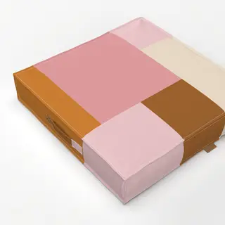 Bodenkissen Patchwork Pura-Rose