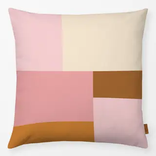 Kissen Patchwork Pura-Rose