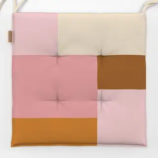 Sitzkissen Patchwork Pura-Rose
