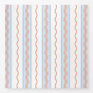 Tischdecke Coastal preppy Wellen II