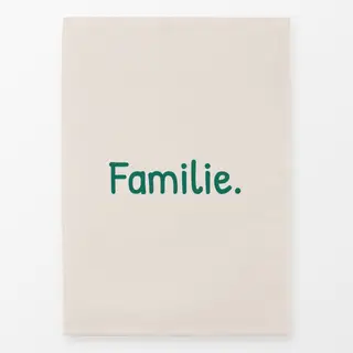 Geschirrtücher Familie beige