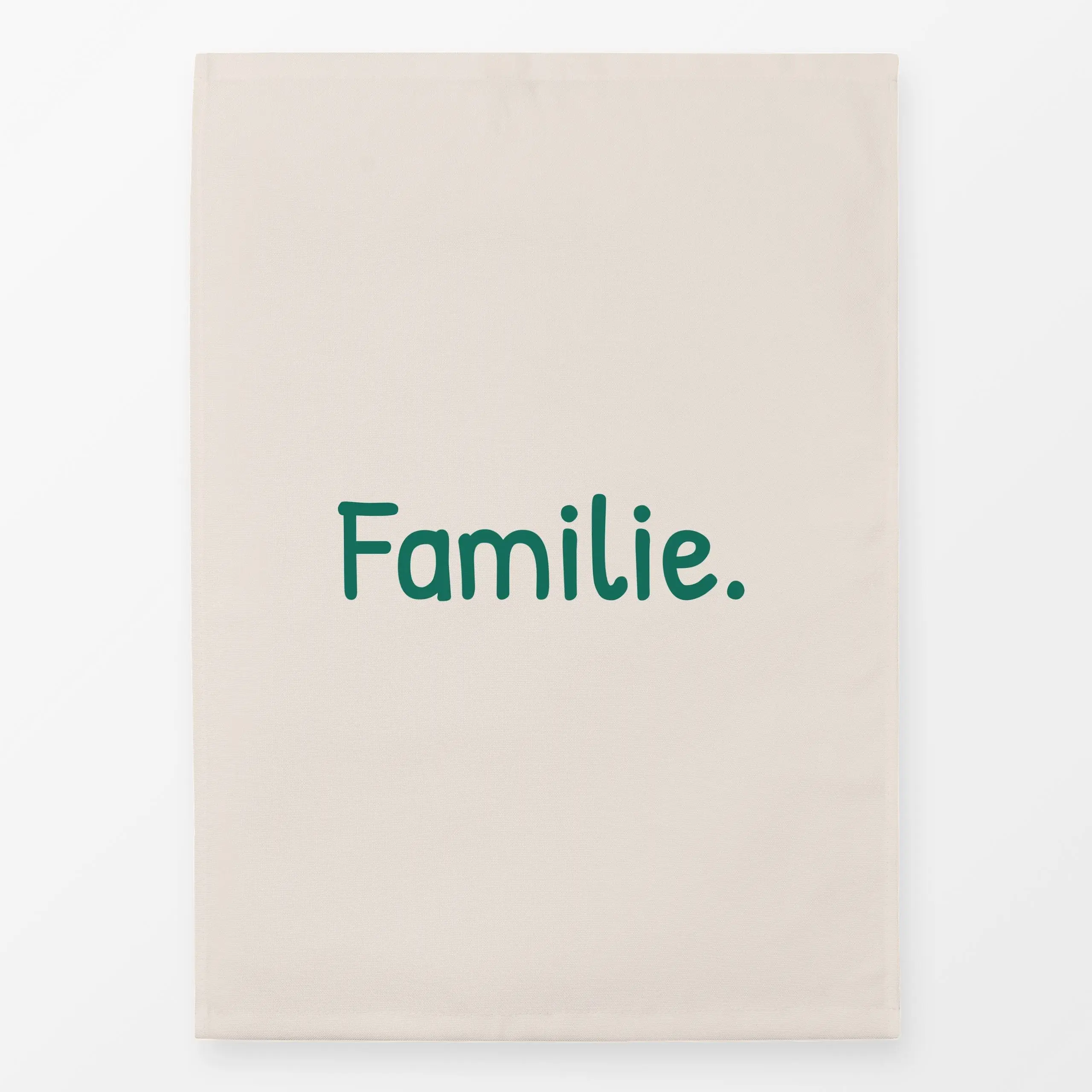 Geschirrtücher Familie beige - Liebe, Romantik & Pride, Sprüche & Schriftzüge, Anlässe - von „Karen Menzenbach"; Liebe, Gesc...