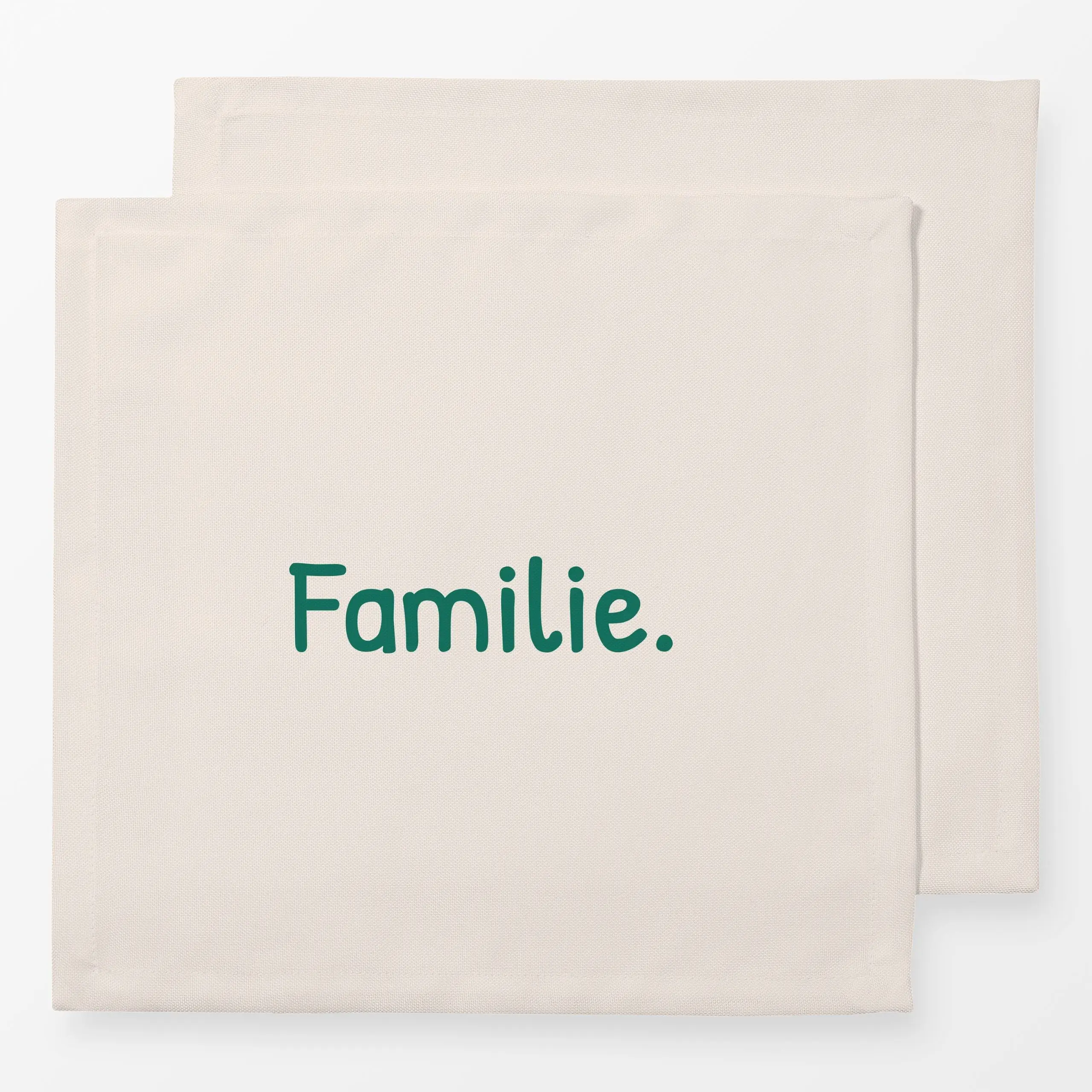 Servietten Familie beige - Liebe, Romantik & Pride, Sprüche & Schriftzüge, Anlässe - von „Karen Menzenbach"; Liebe, Geschenk...