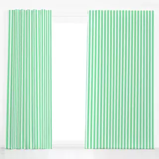 Dekovorhang Bold Stripes lemonade green