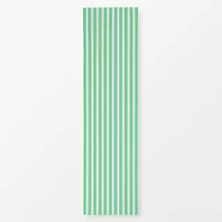 Tischläufer Bold Stripes lemonade green