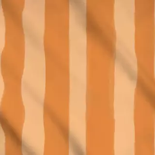 Meterware Creamsicle Stripes