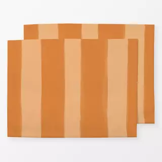 Tischset Creamsicle Stripes