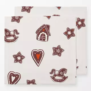 Servietten Lebkuchen allover