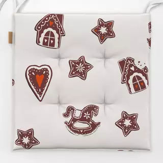 Sitzkissen Lebkuchen allover