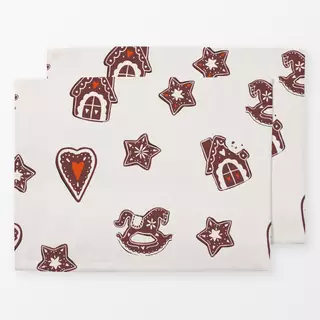 Tischset Lebkuchen allover