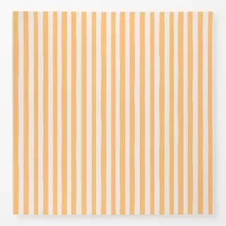 Tischdecke Streifen Orange & Weiß