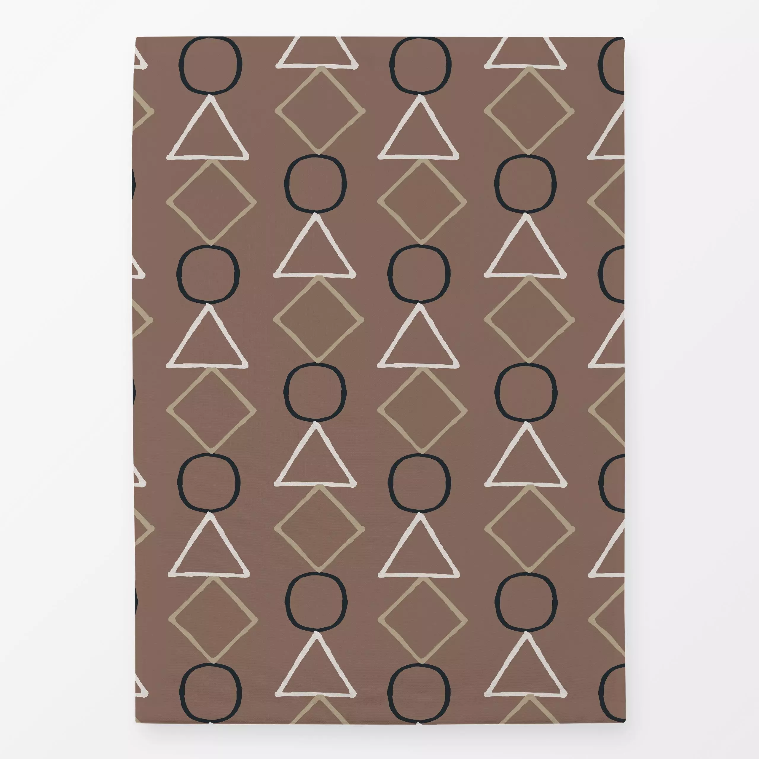 Geschirrtücher Summer Lines 5X - Symbole & Muster - von „Mareike Böhmer"; boho, minimal, abstrakt, Geometrisch, Sommerblumen...