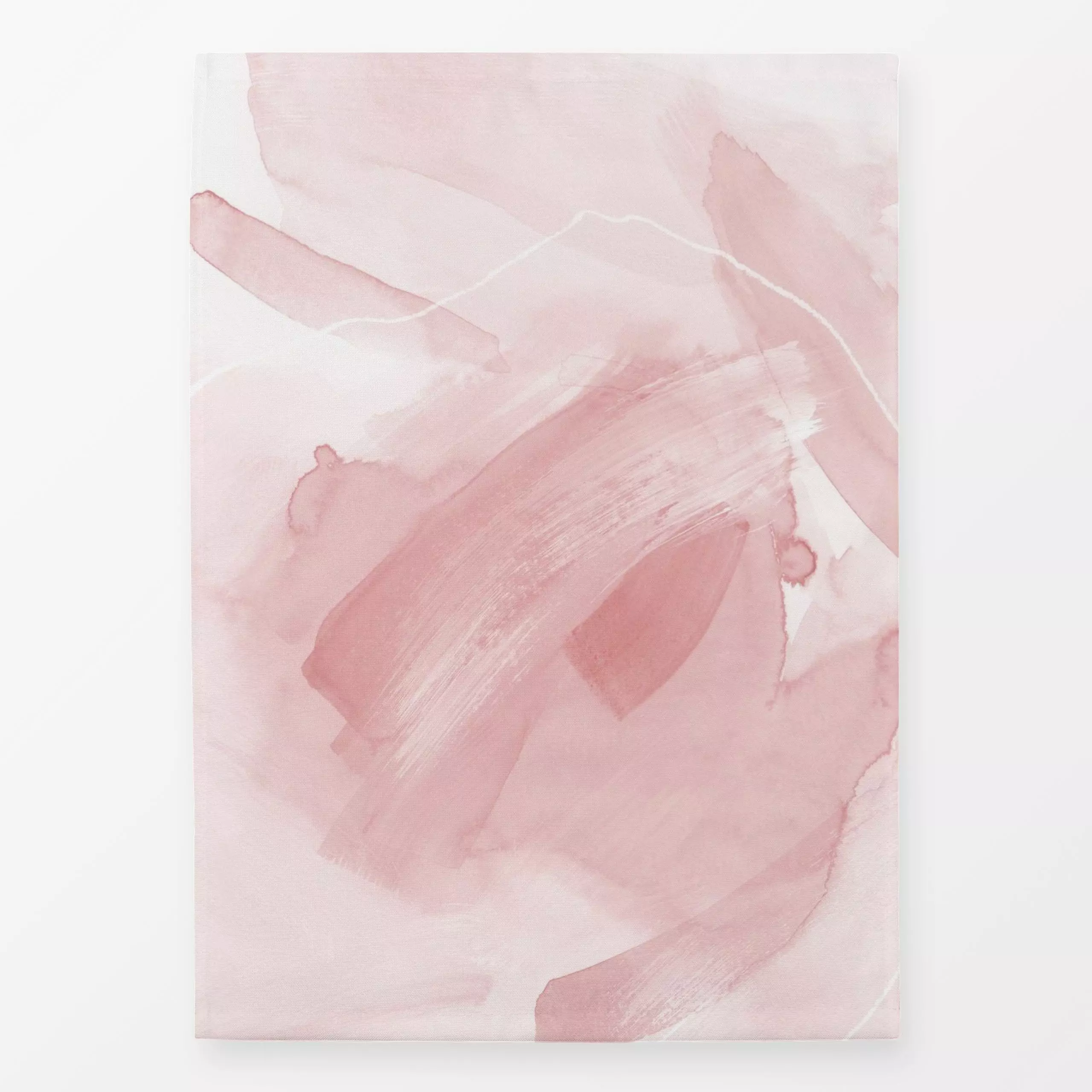 Geschirrtücher Brush strokes pink tones 2 - Symbole & Muster - von „Nouveau Prints"; Wasserfarben, Acryl, Romantik, feminine...