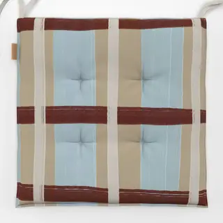 Sitzkissen Mid Century Modern Checkered