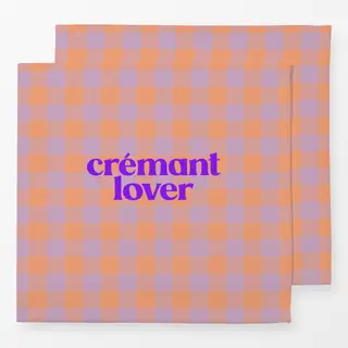 Servietten Gingham Crémant Lover Soft
