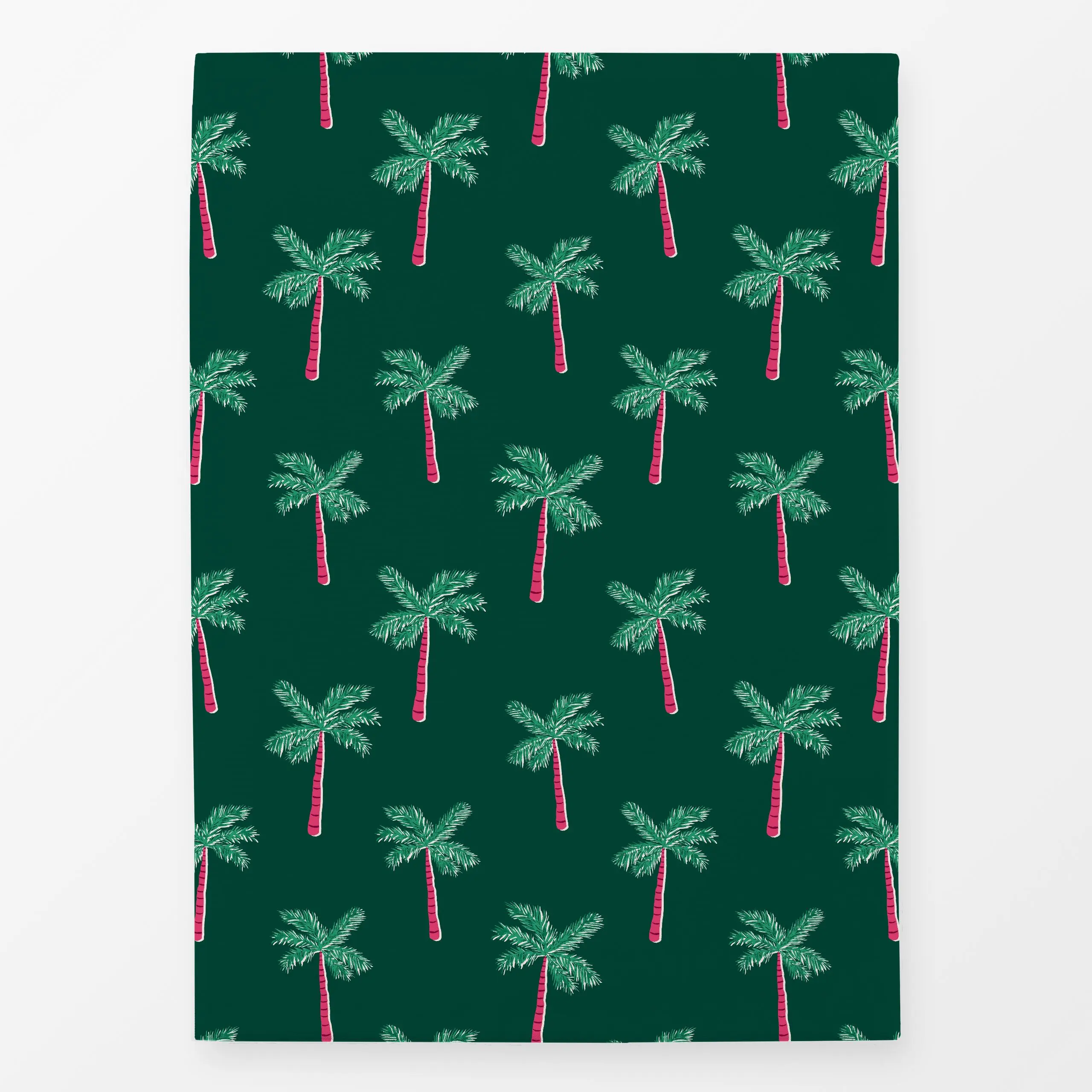 Geschirrtücher Exotic Palmtree Garden green - Sommer, Pflanzen & Botanik, Safari & Dschungel - von „Karen Menzenbach"; Muste...