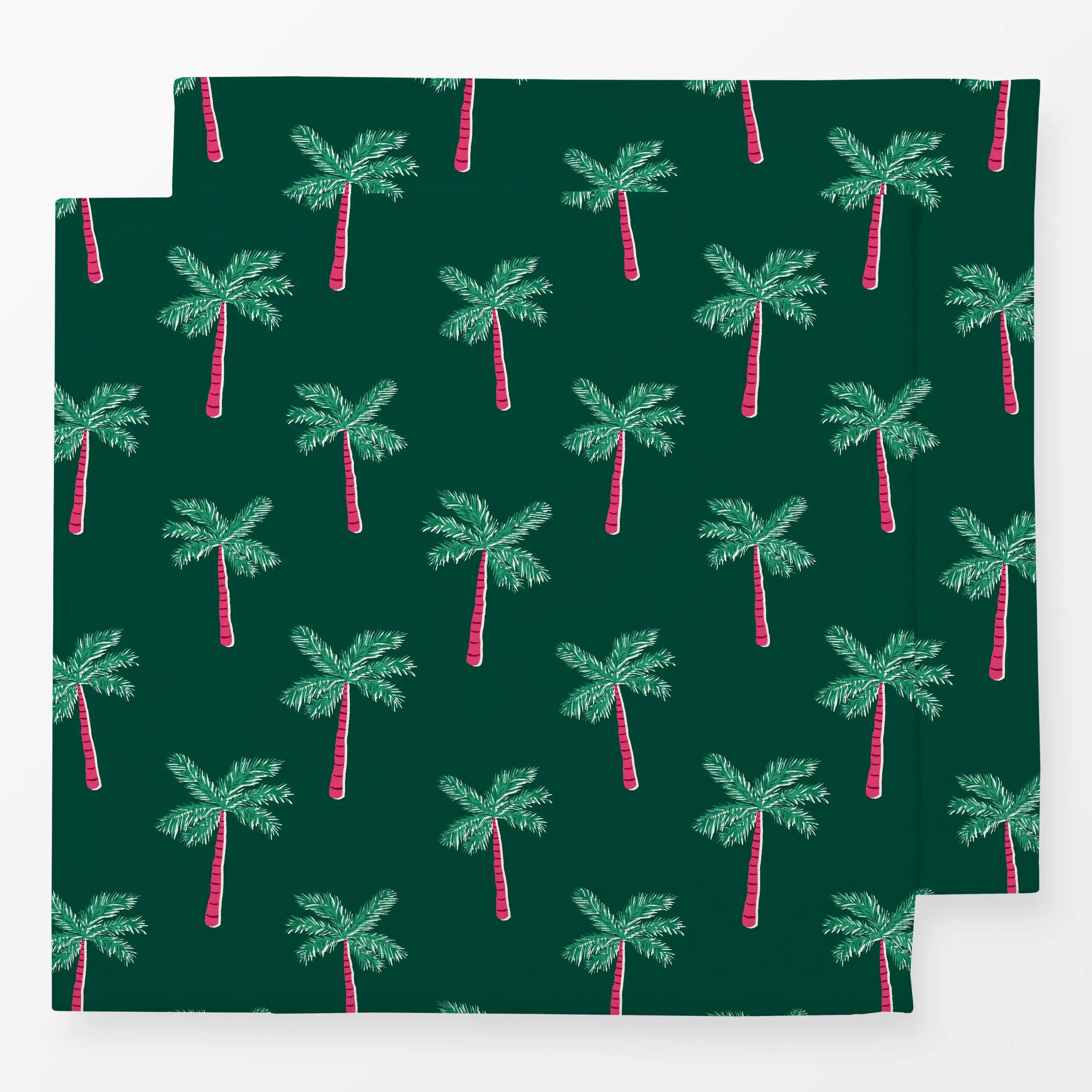 Servietten Exotic Palmtree Garden green - Sommer, Pflanzen & Botanik, Safari & Dschungel - von „Karen Menzenbach"; Muster, P...