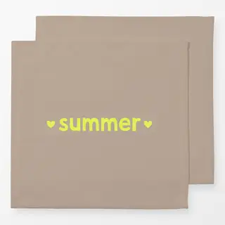Servietten Summer beige