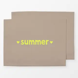 Tischset Summer beige