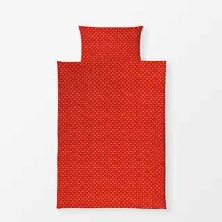 Bettwäsche Infinity Pattern red orange