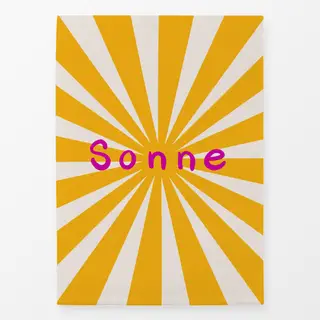 Geschirrtücher Sonne Strahlen