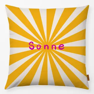 Kissen Sonne Strahlen