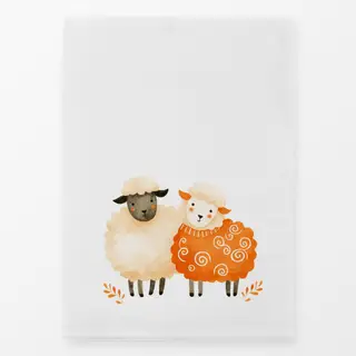 Geschirrtücher Winterwolle und Schafgeplauder