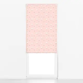 Raffrollo Süße Gans ogee rosa