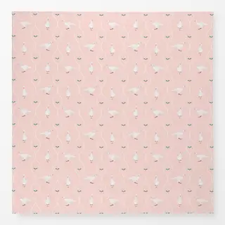 Tischdecke Süße Gans ogee rosa