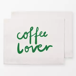 Tischset Coffee Lover Green