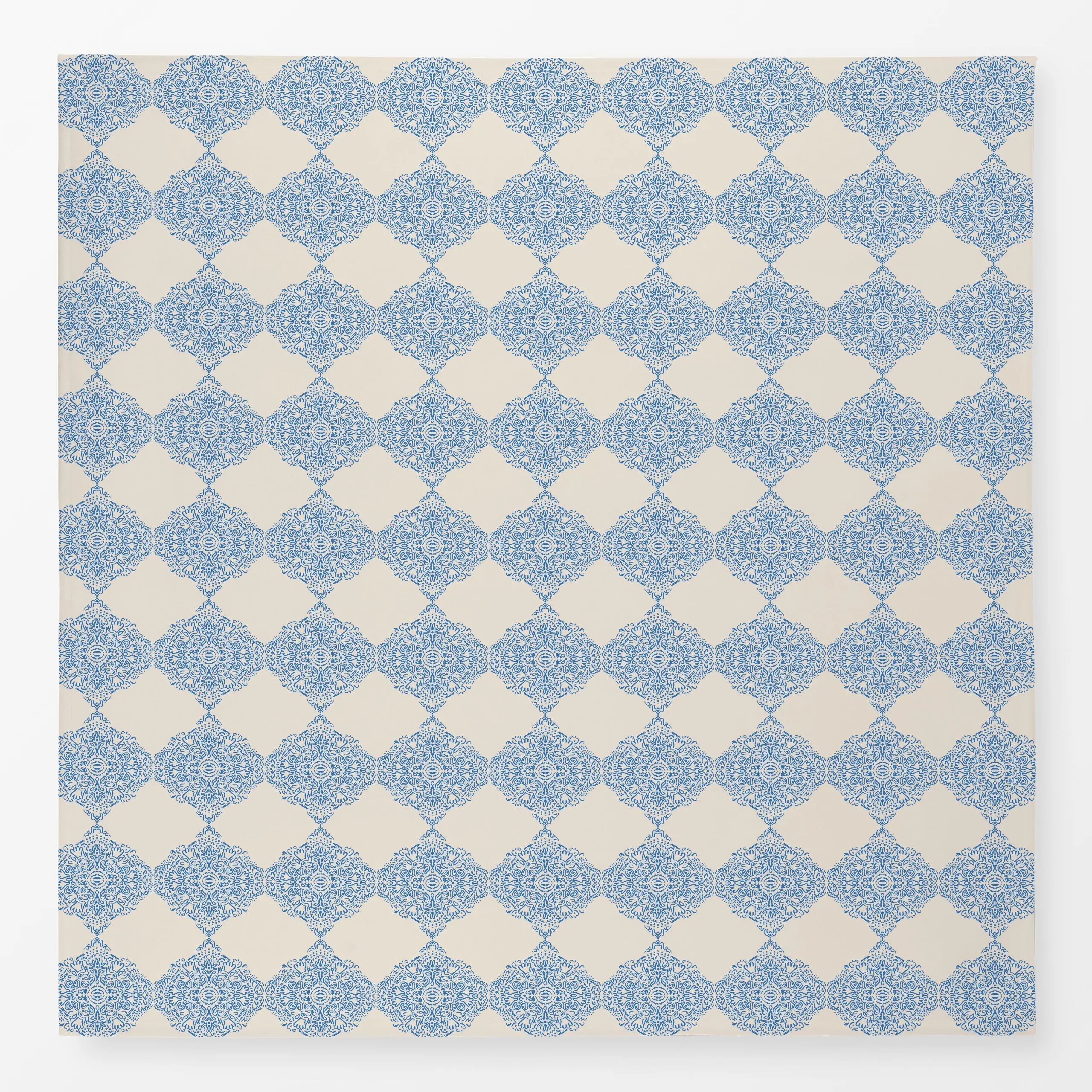 Tischdecke Ornament blue - Sommer, Symbole & Muster, Retro & Vintage - von „Patries Elisabeth"; boho, mediterran, Ornament, ...