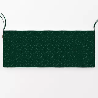 Bankauflage Sparkling Stars pine green