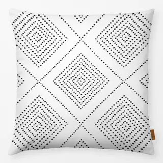 Kissen Boho schwarz weiß