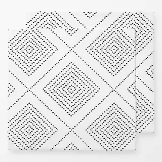 Servietten Boho schwarz weiß