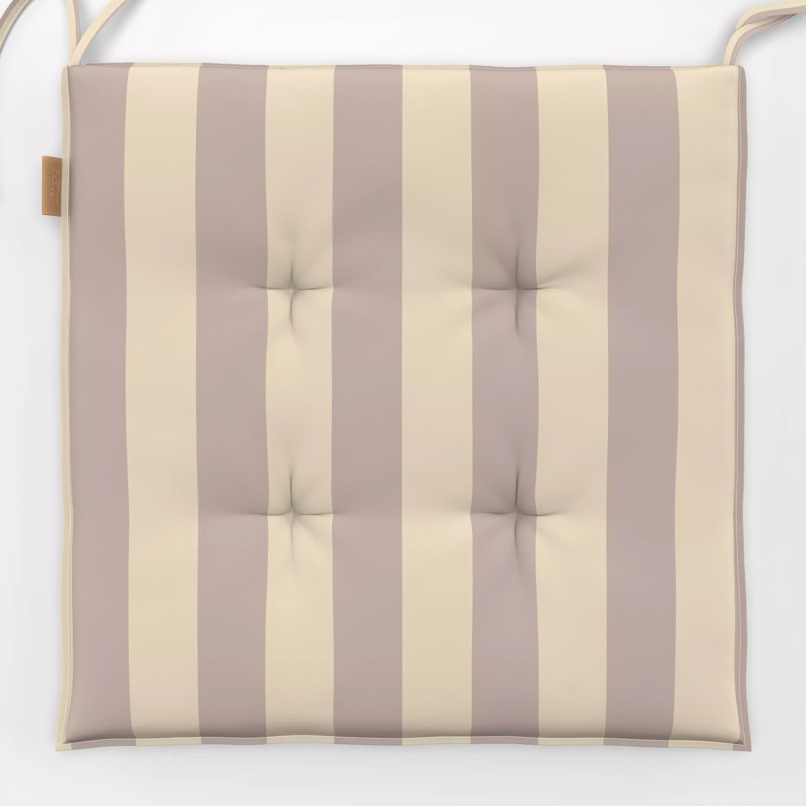 Sitzkissen Verticale - Kinderzimmer & Motive für Kinder, Symbole & Muster - von „Julia Schumacher"; Streifen, altrosa, Retro...